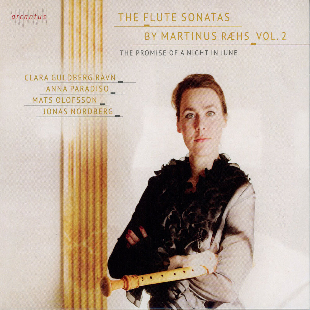 the album cover for Raehs / Ravn / Paradiso - V2: Flute Sonatas