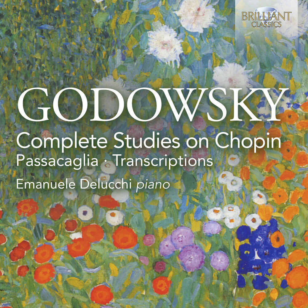 the album cover for Godowsky / Delucchi - Complete Studies On Chopin