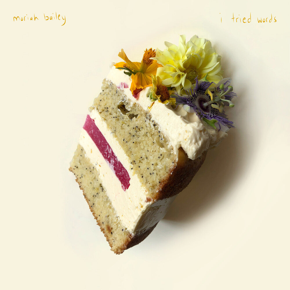 the album cover for Moriah Bailey - I Tried Words