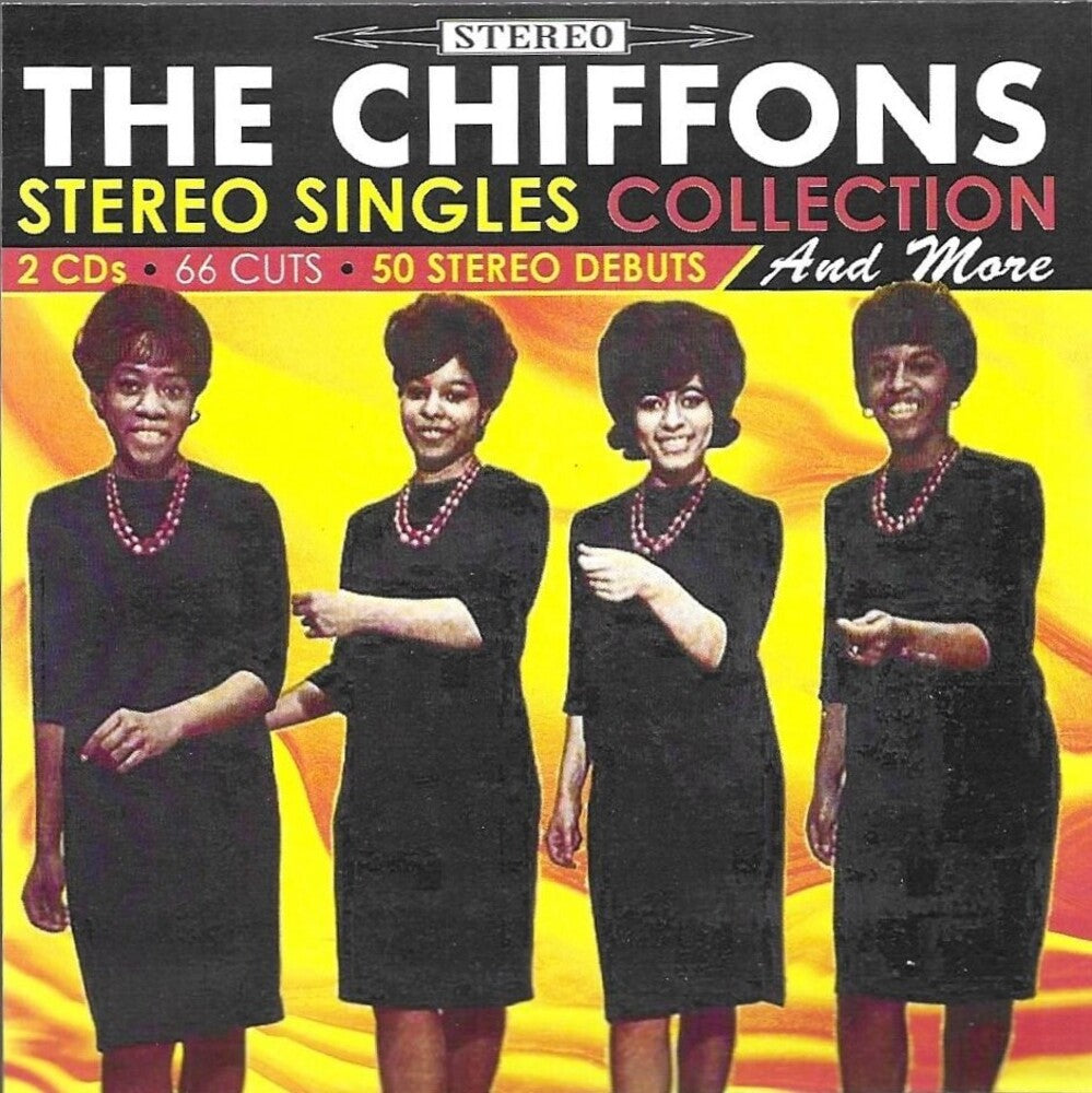 the album cover for Chiffons - Stereo Singles Collections