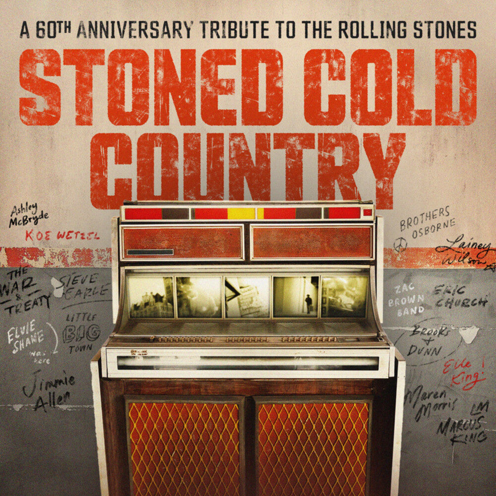 the album cover for Various Artists - Stoned Cold Country