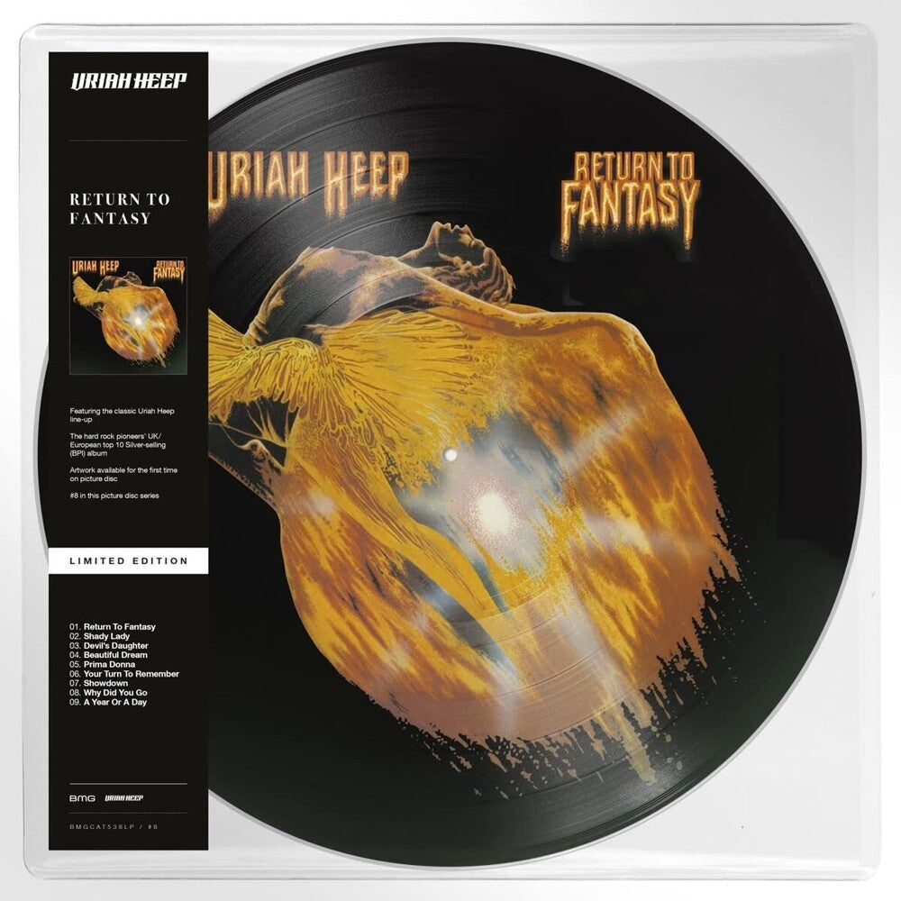 the album cover for Uriah Heep - Return To Fantasy (Hol)