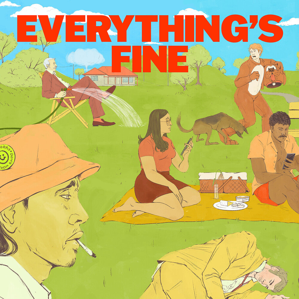 the album cover for Matt Corby - Everything's Fine