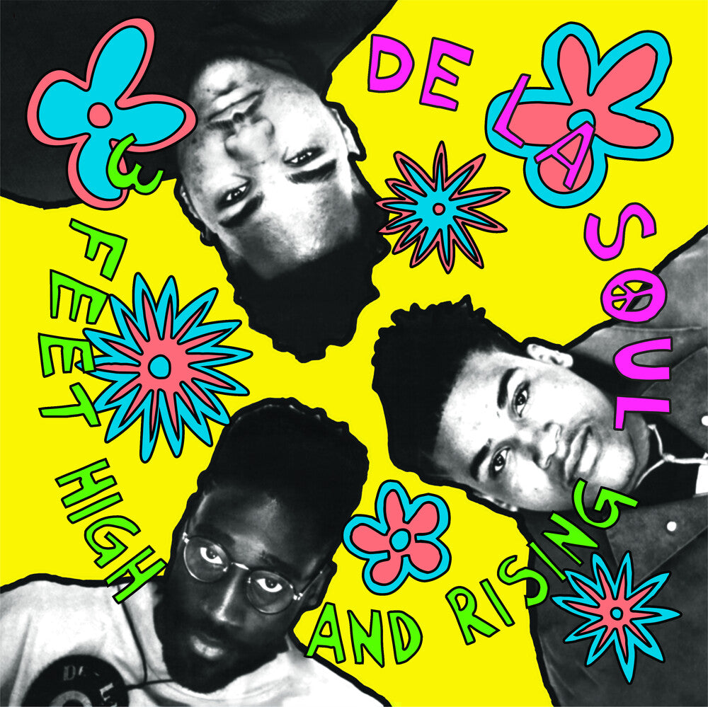 the album cover for De La Soul - 3 Feet High And Rising