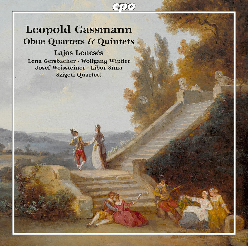 the album cover for Gassmann / - Oboe Quintets & Oboe Quartets
