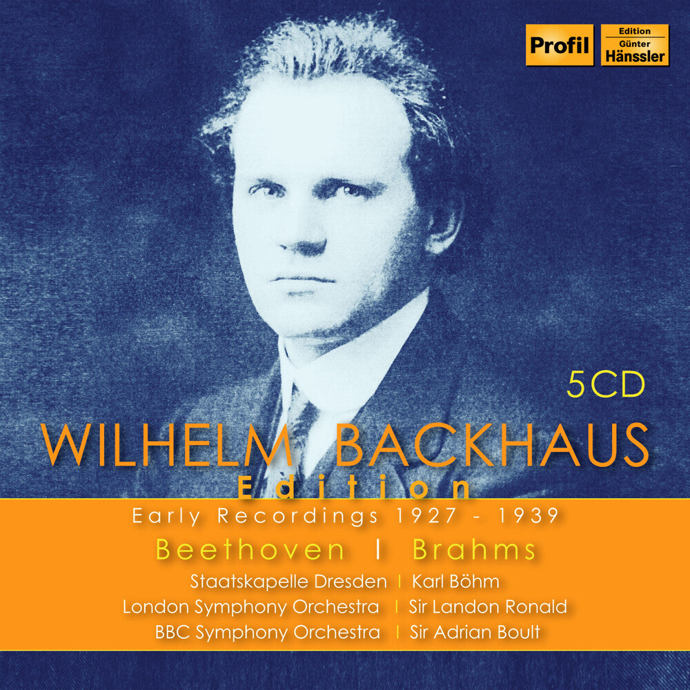 the album cover for Beethoven / London Symphony Orchestra - Wilhelm Backhaus Edition