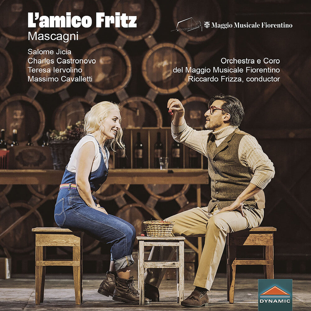 the album cover for Mascagni / Jicia / Castronovo - L'amico Fritz