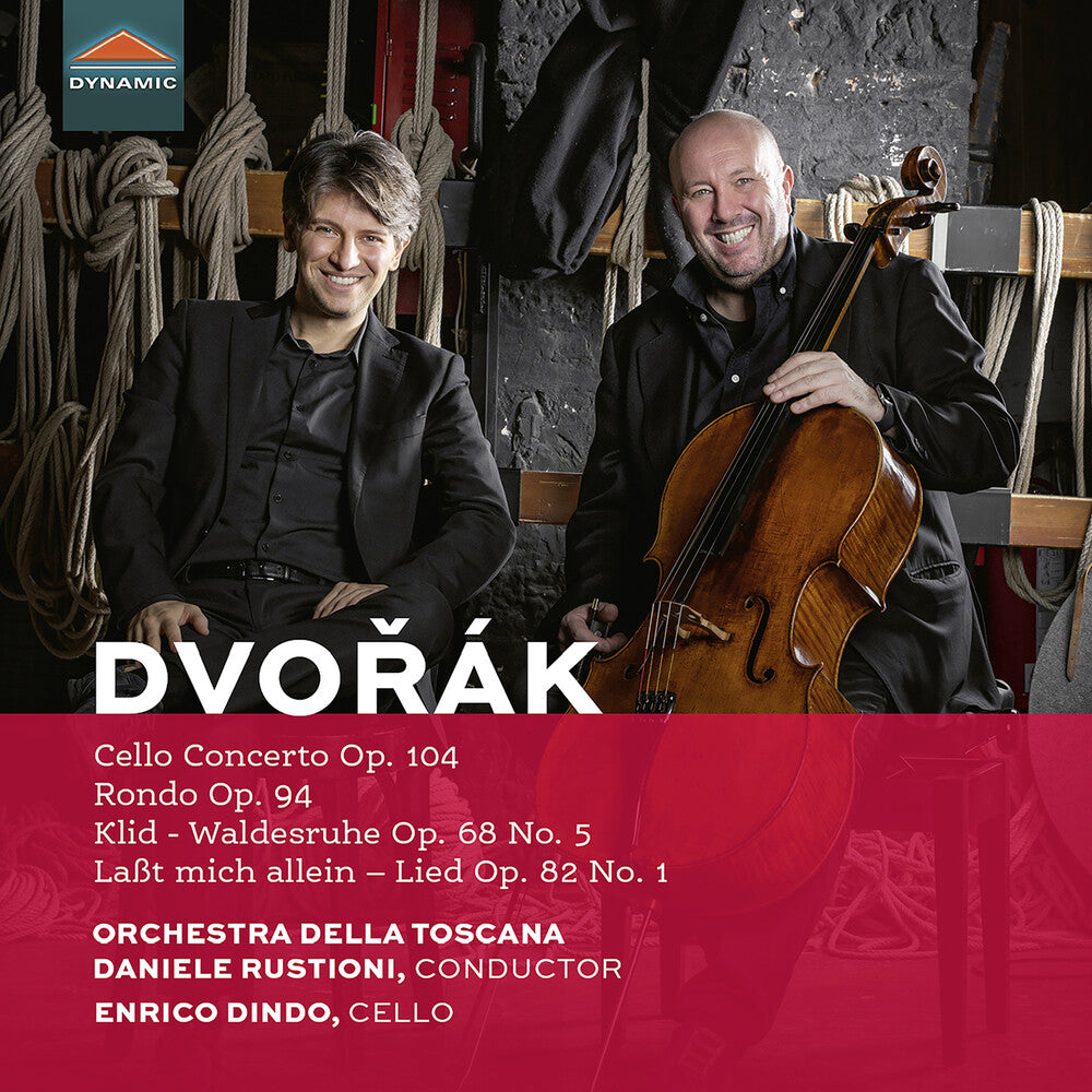 the album cover for Dvorak / Dindo / Orchestra Della Toscana - Cello Concerto, Op. 104
