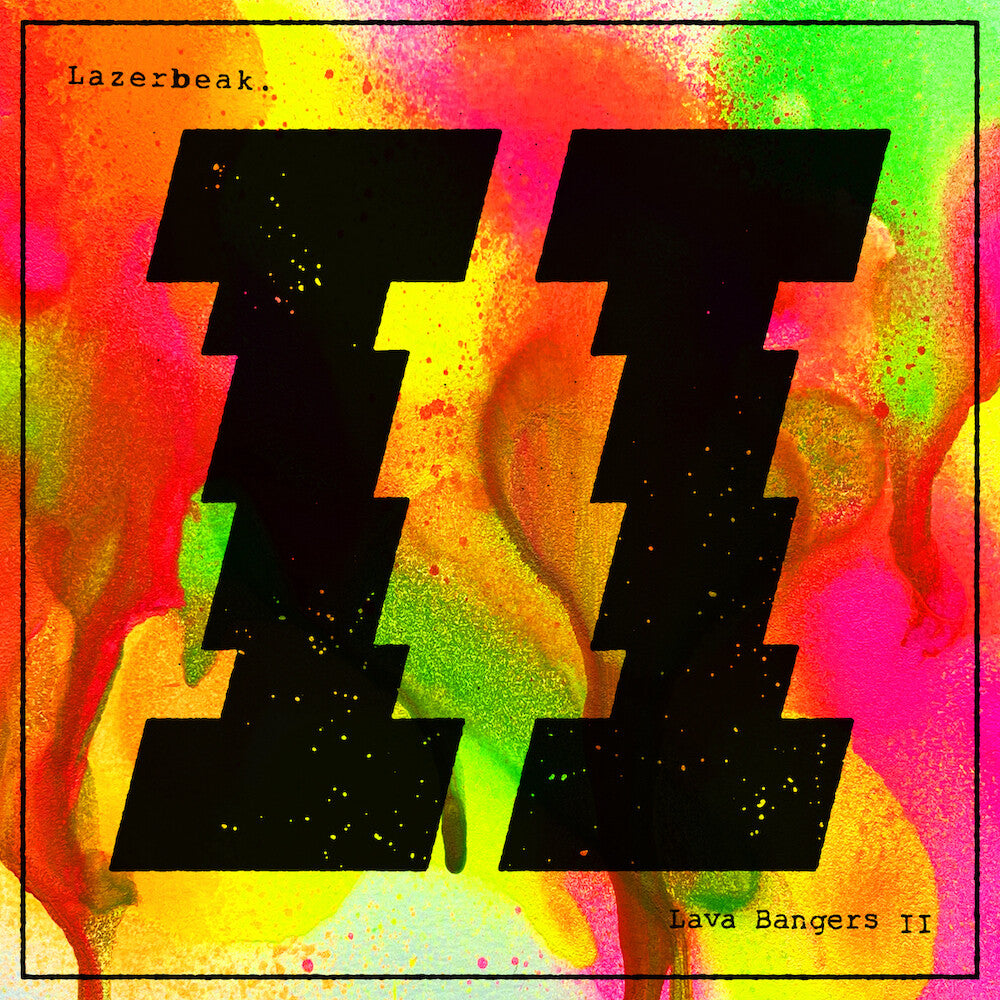 the album cover for Lazerbeak - Lava Bangers Ii