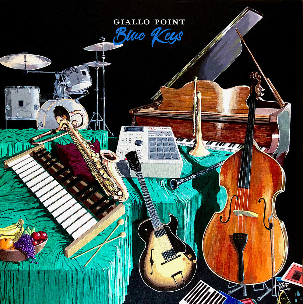 the album cover for Giallo Point - Blue Keys