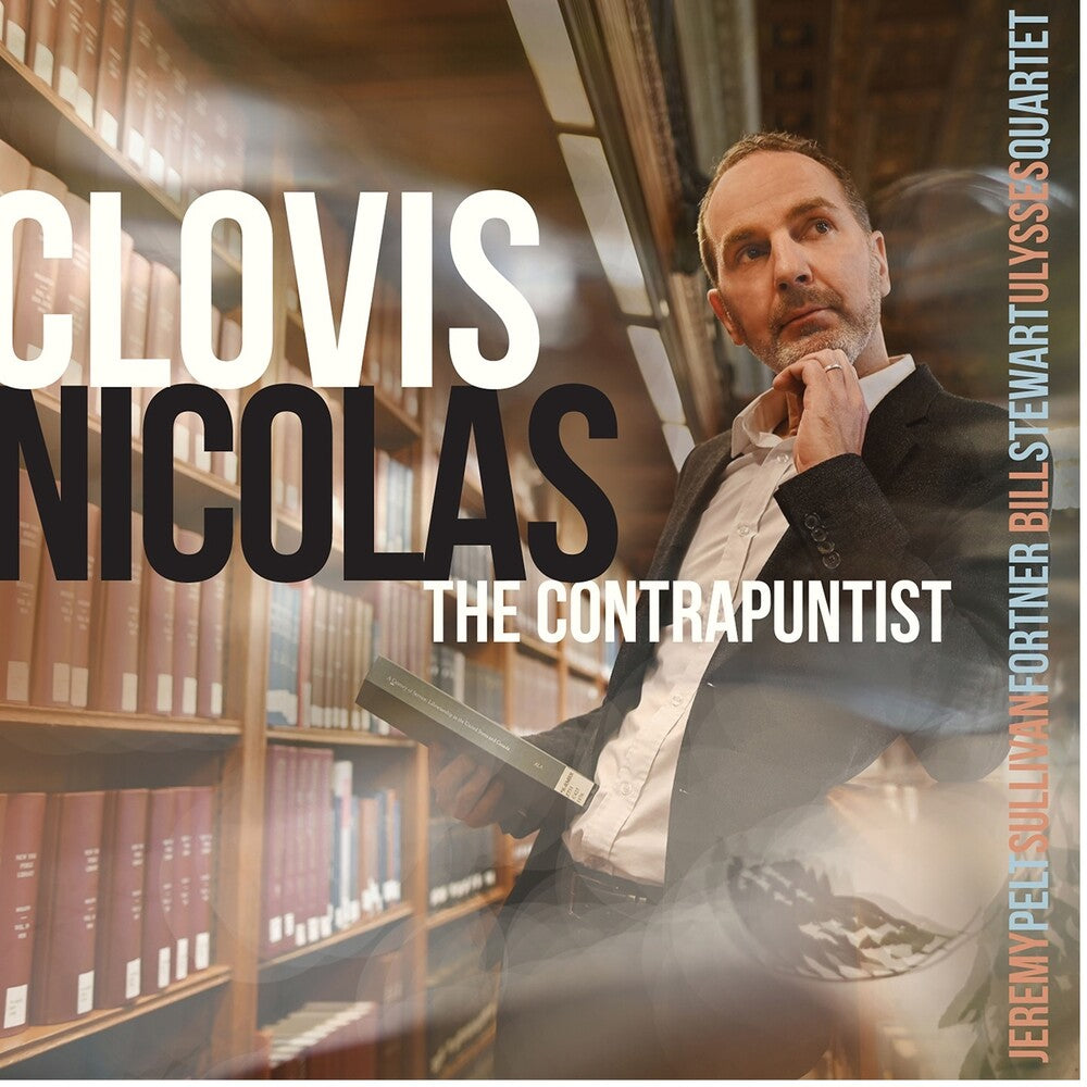 the album cover for Clovis Nicolas - Contrapuntist