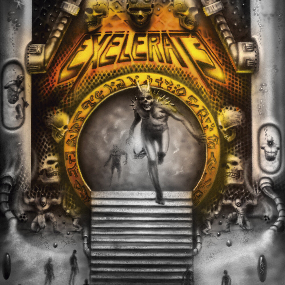 the album cover for Exelerate - Exelerate