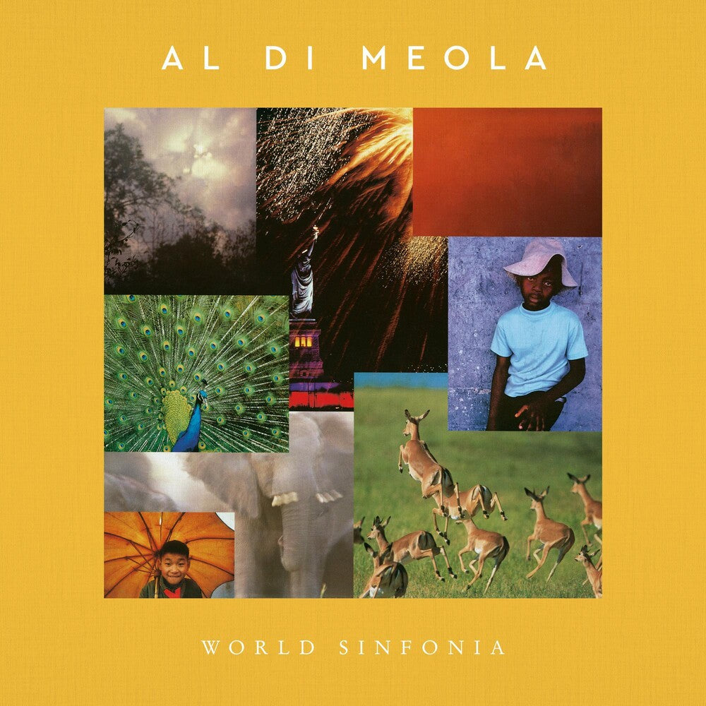 the album cover for Al Di Meola - World Sinfonia
