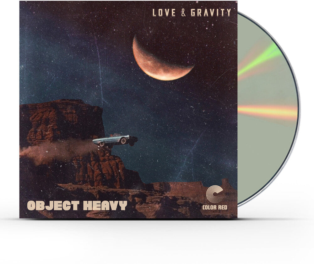 the album cover for Object Heavy - Love & Gravity
