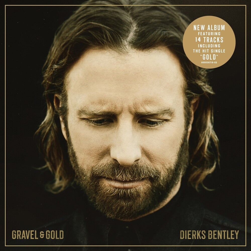 the album cover for Dierks Bentley - Gravel & Gold