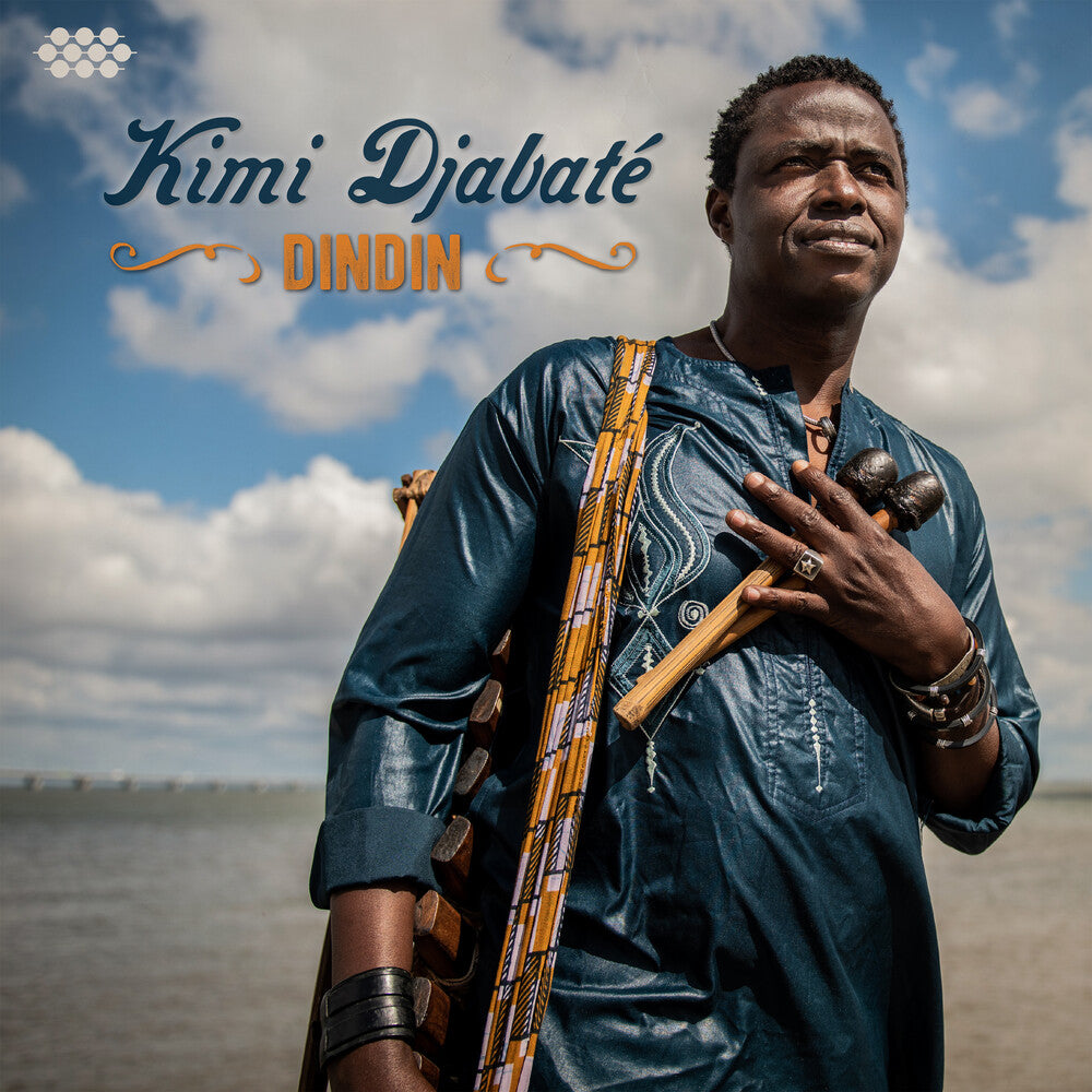 the album cover for Kimi Djabate - Dindin