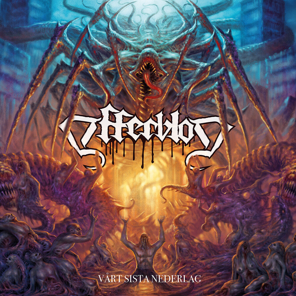 the album cover for Offerblod - Vart Sista Nederlag