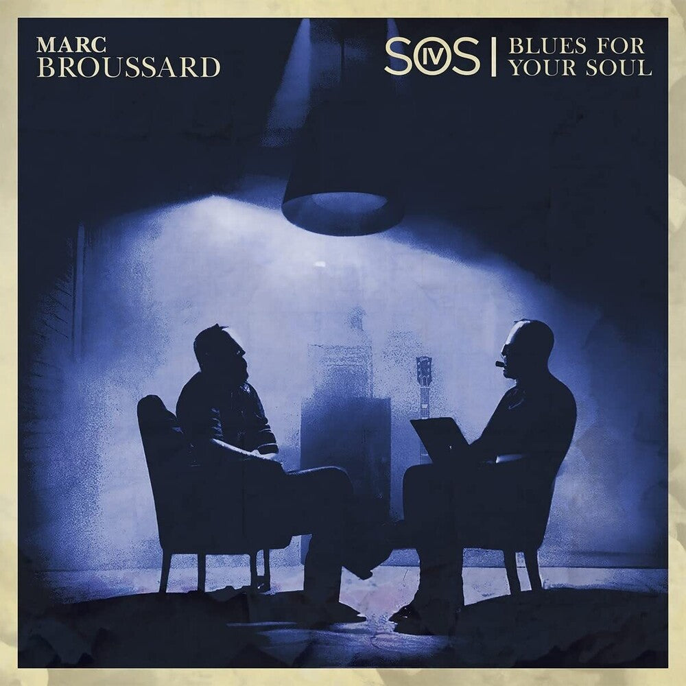 the album cover for Marc Broussard - S.O.S. 4: Blues For Your Soul