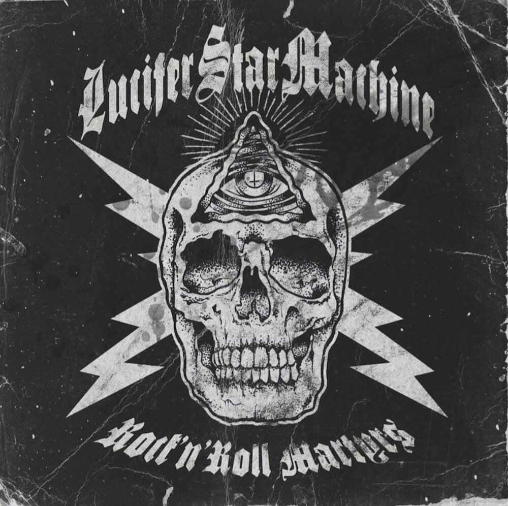 the album cover for Lucifer Star Machine - Rock 'n' Roll Martyrs