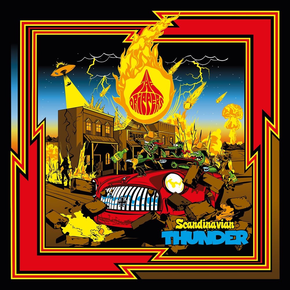 the album cover for Drippers - Scandinavian Thunder