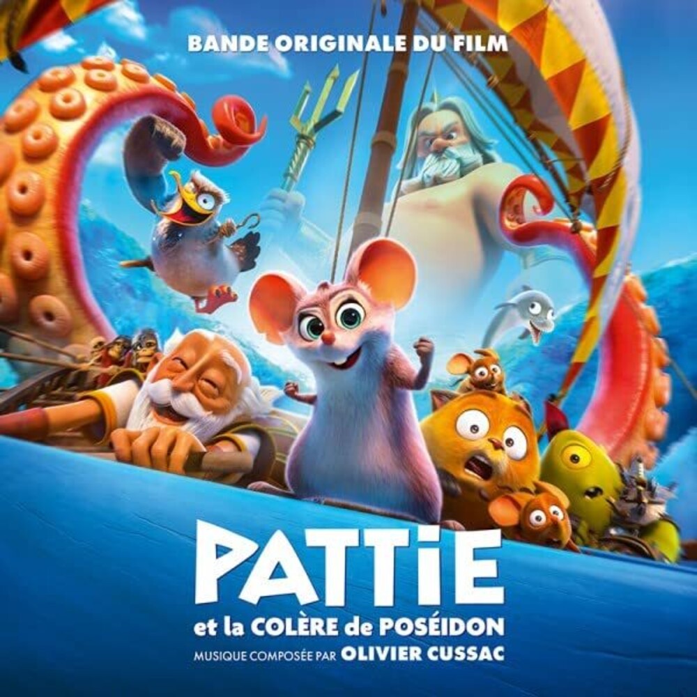the album cover for Olivier Cussac (Ita) - Pattie Et La Colere De Poseidon / O.S.T. (Ita)