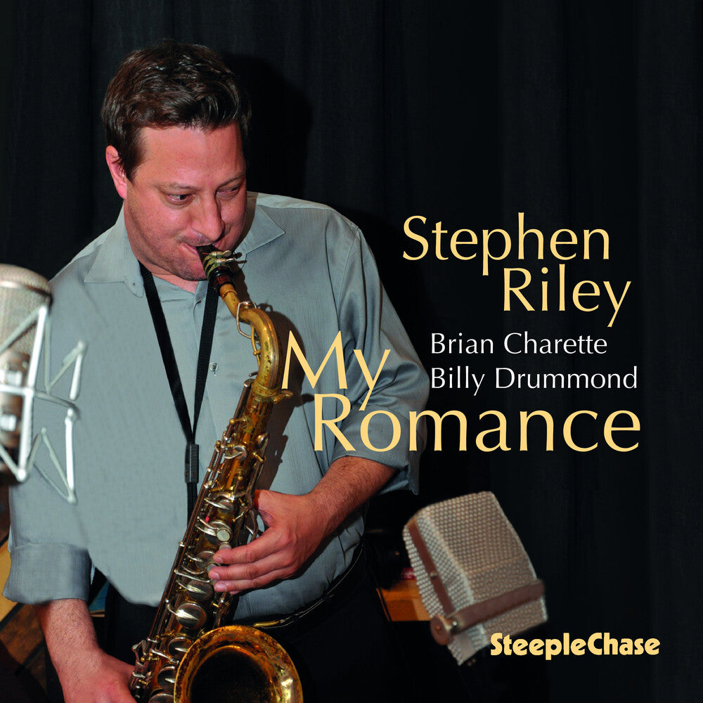 the album cover for Stephen Riley - My Romance