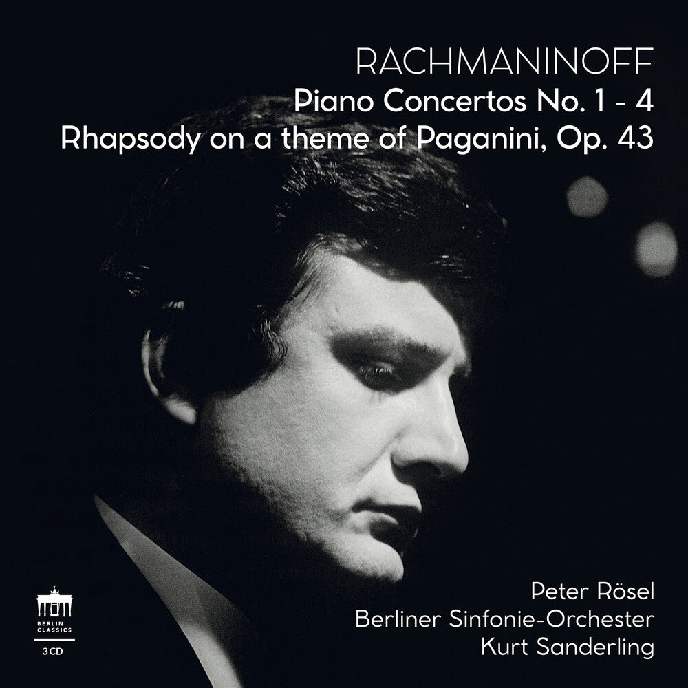 the album cover for Rachmaninoff / Rosel - Eterna Legacy