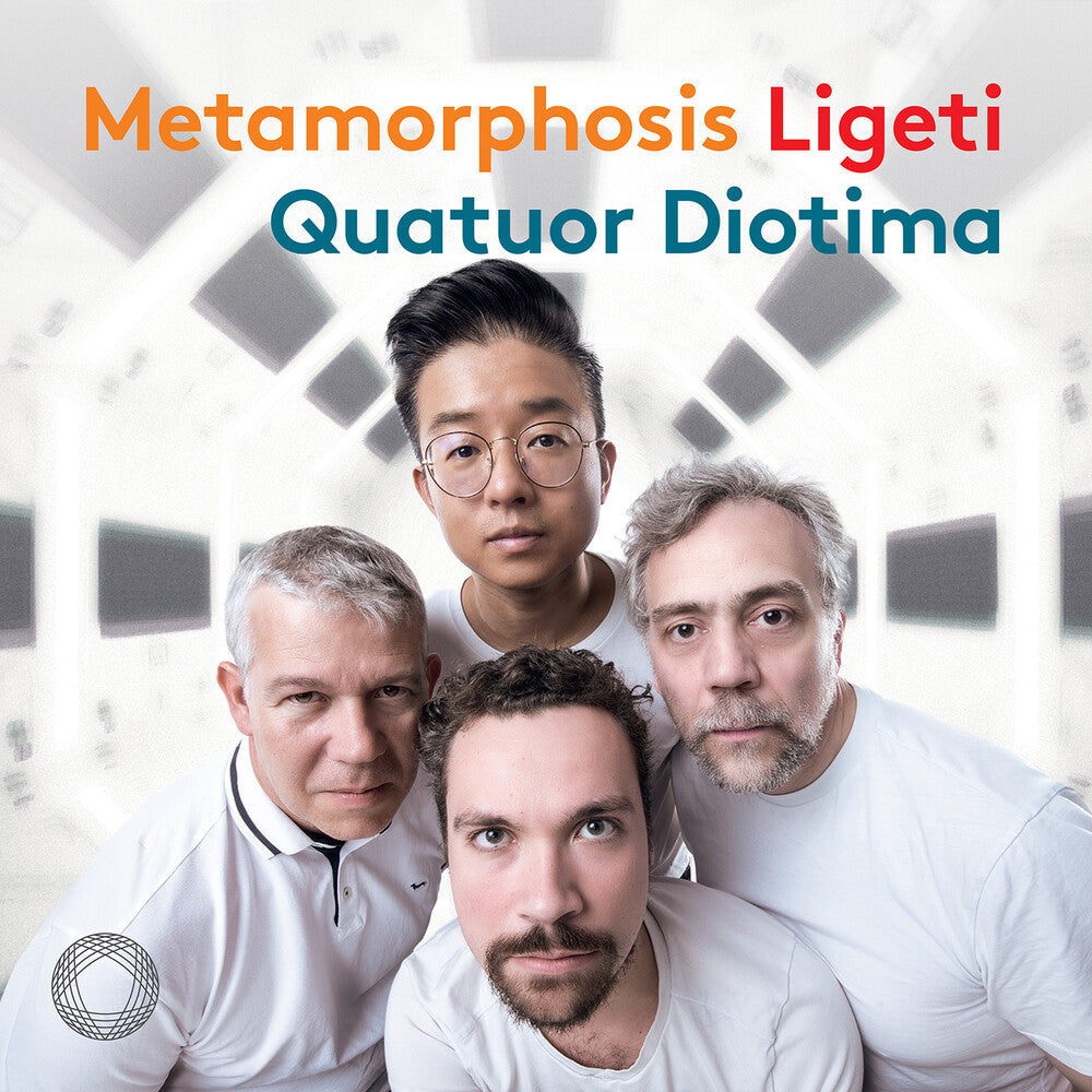the album cover for Ligeti / Quatuor Diotima - Metamorphosis Ligeti