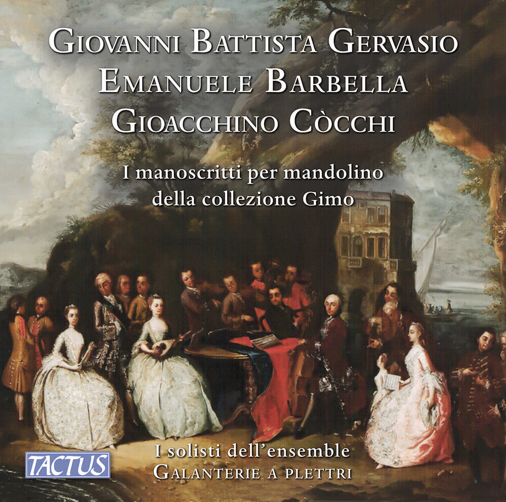 the album cover for Barbella / I Solisti Dell'ensemble - Manuscripts For Mandolin Of Gimo Collection