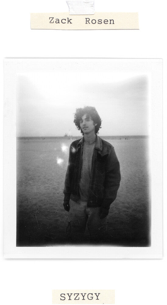 the album cover for Zack Rosen - Syzygy