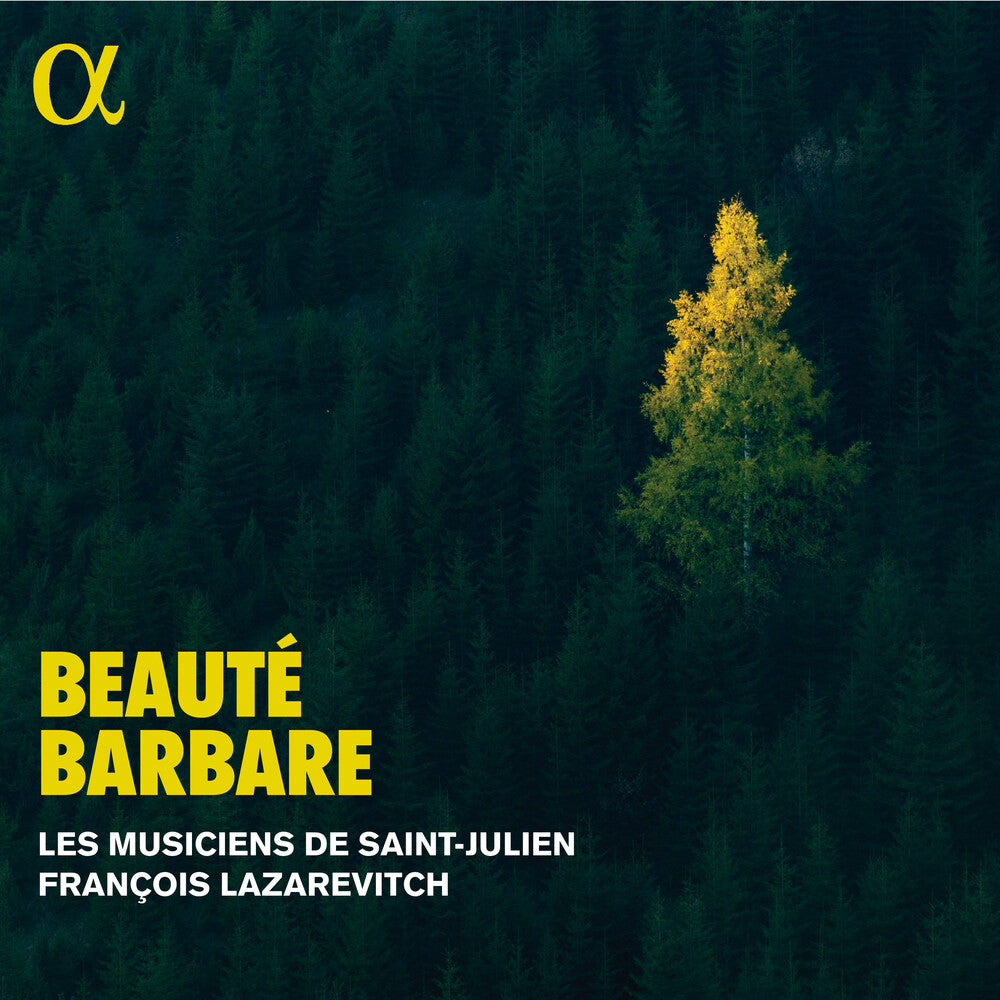 the album cover for Telemann / Lazarevitch - Beaute Barbare