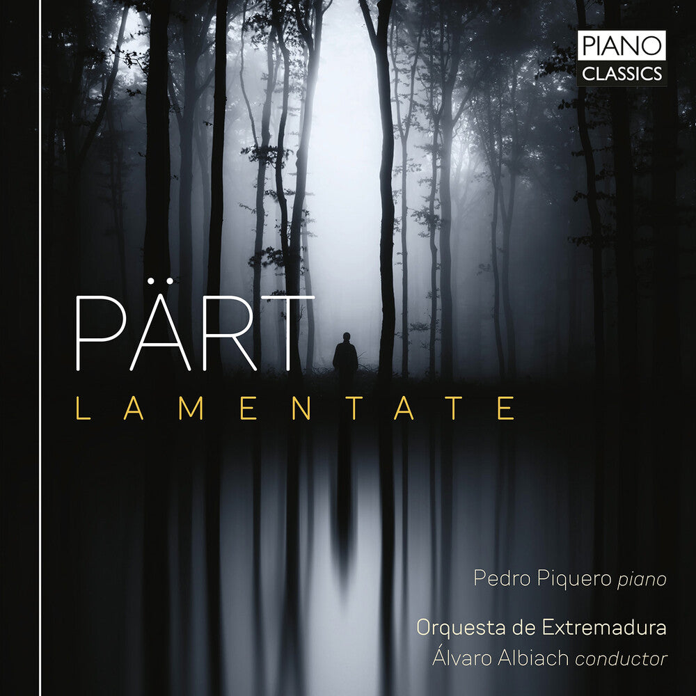 the album cover for Part / Piquero / Orquesta De Extremadura - Lamentate
