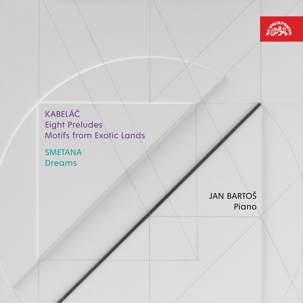 the album cover for Kabelac / Smet / Bartos - Piano Works