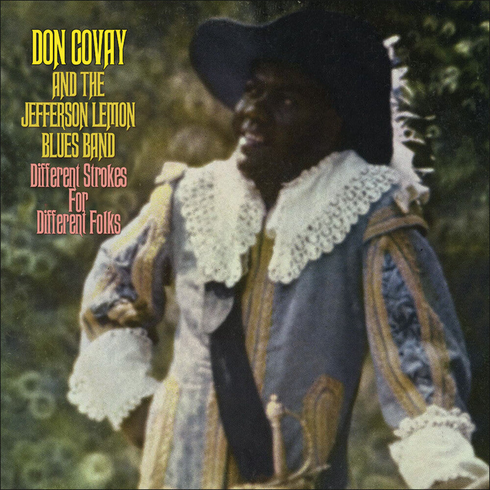 the album cover for Don Convay And The Jefferson Lemon Blues Band - Different Strokes For Different Folks (Mod)