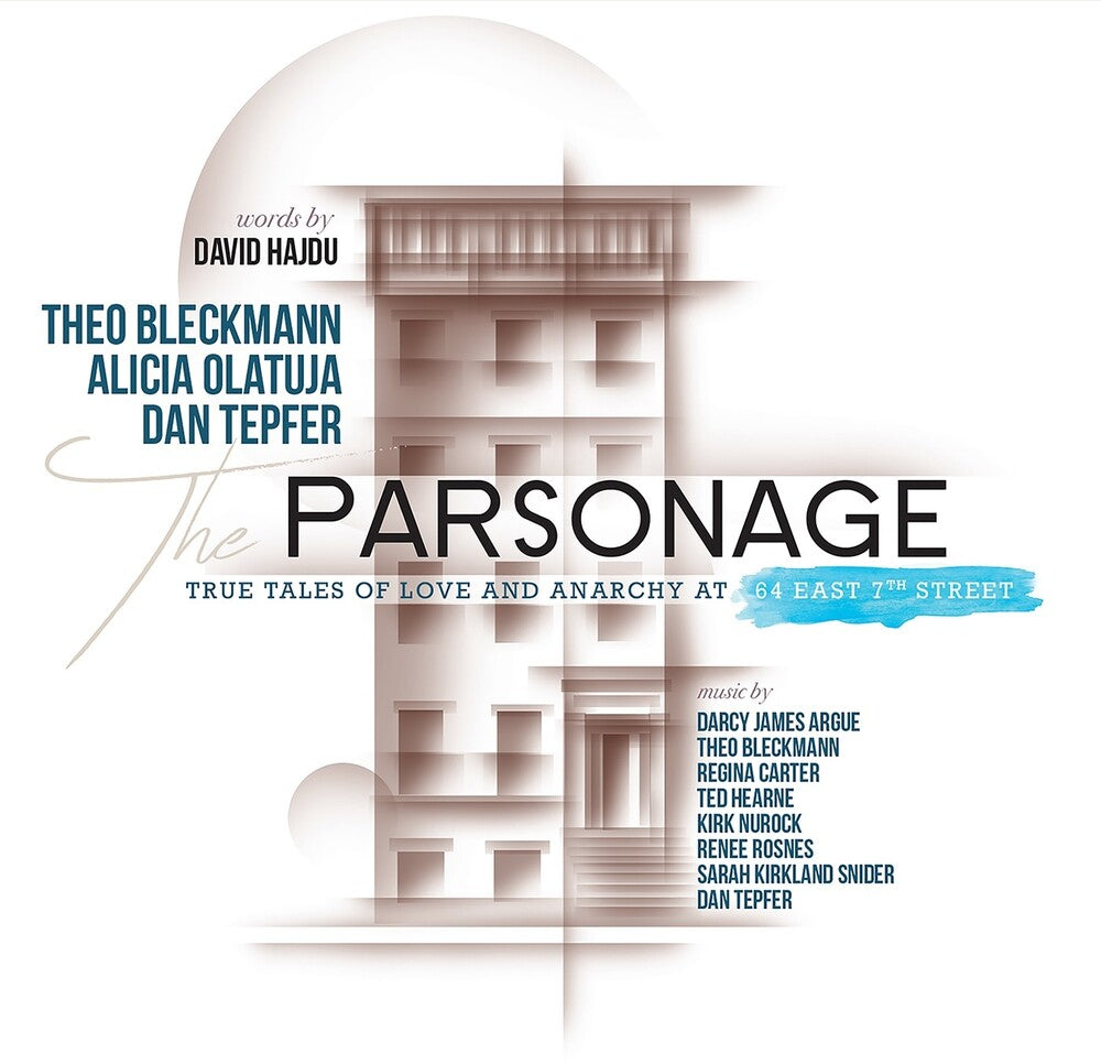 the album cover for Theo Bleckmann / Olatuja,Alicia / Tepfer,Dan - Parsonage