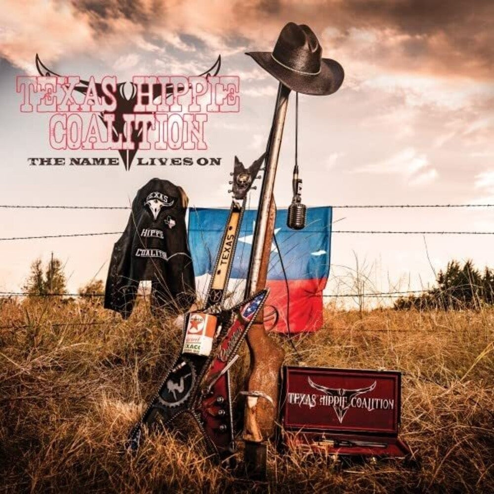 the album cover for Texas Hippie Coalition - Name Lives On
