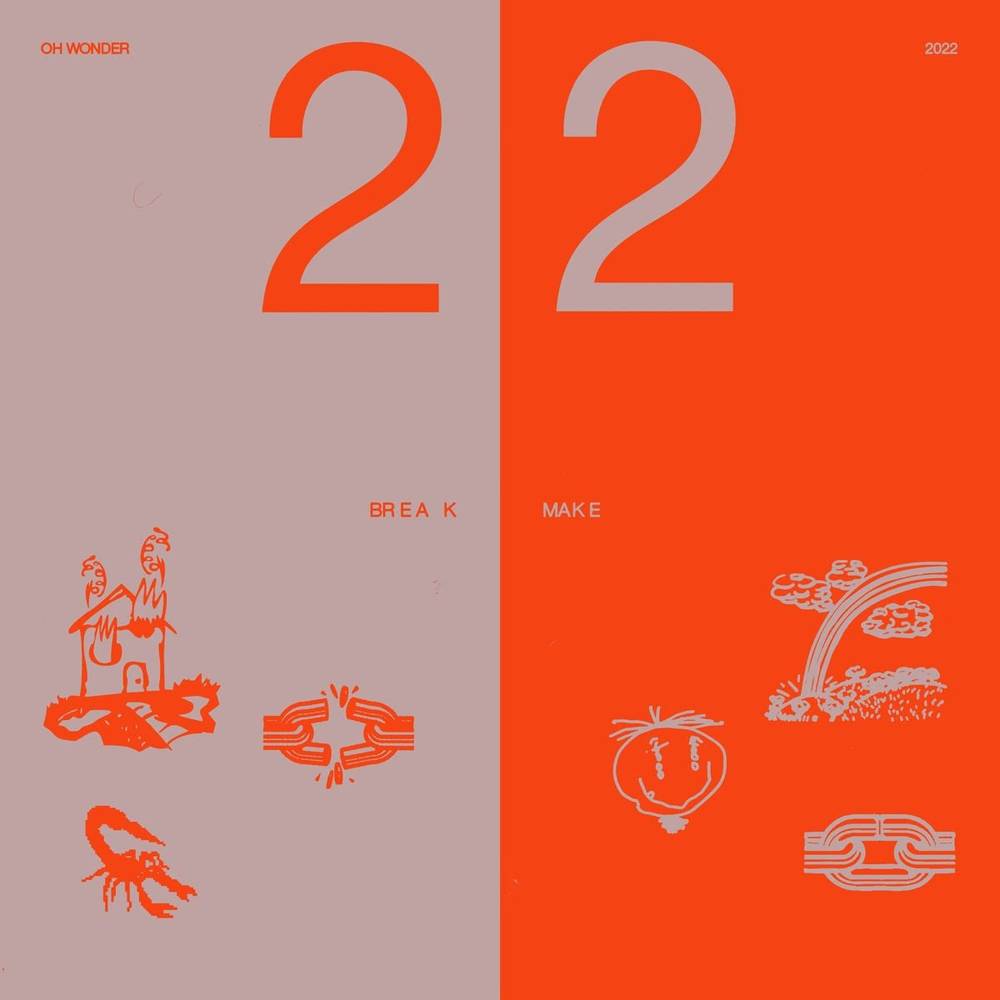 the album cover for Oh Wonder - 22 Break / 22 Make