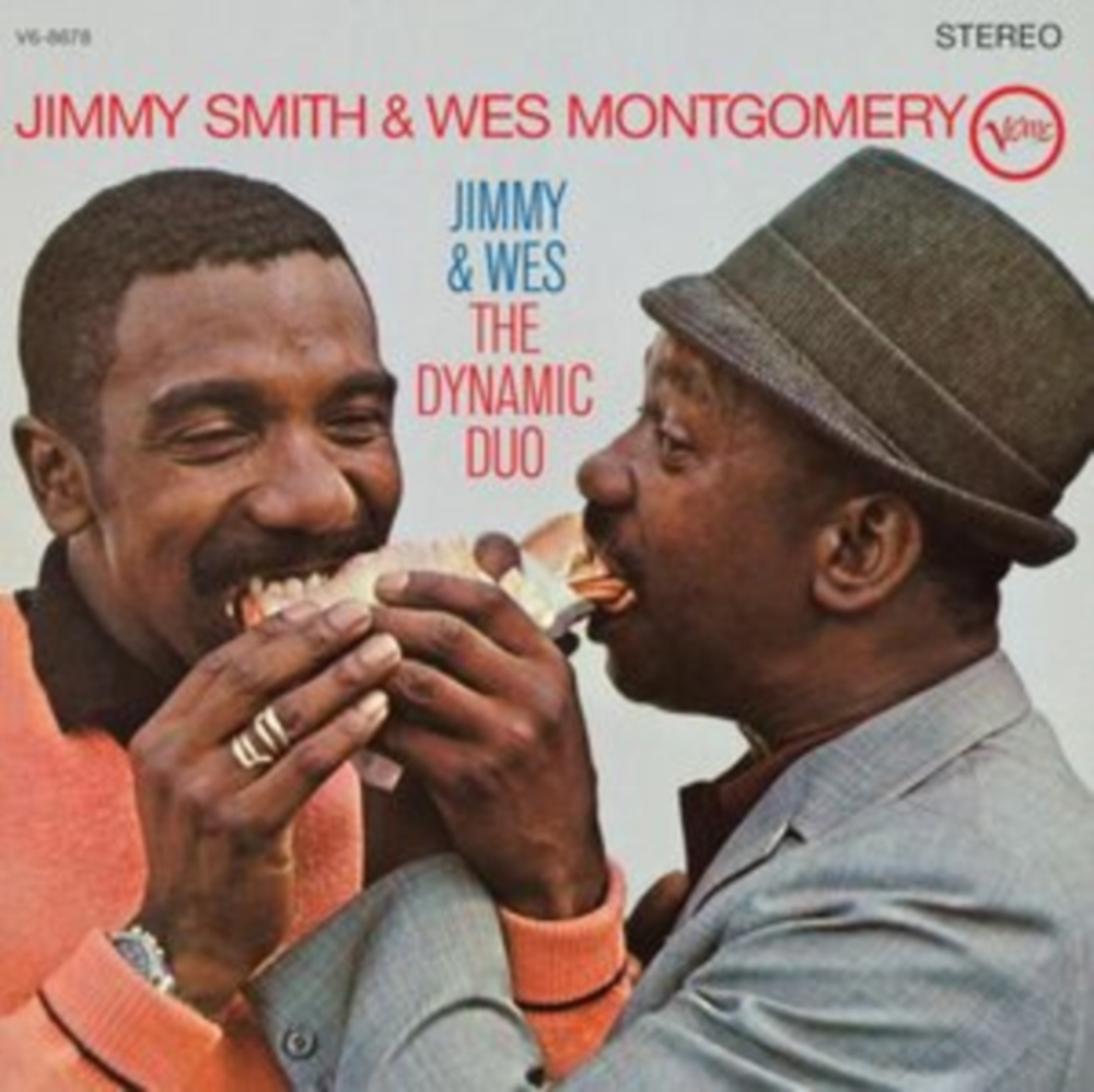 the album cover for Jimmy Smith / Montgomery,Wes - Jimmy & Wes (The Dynamic Duo) (Verve Vault Series)