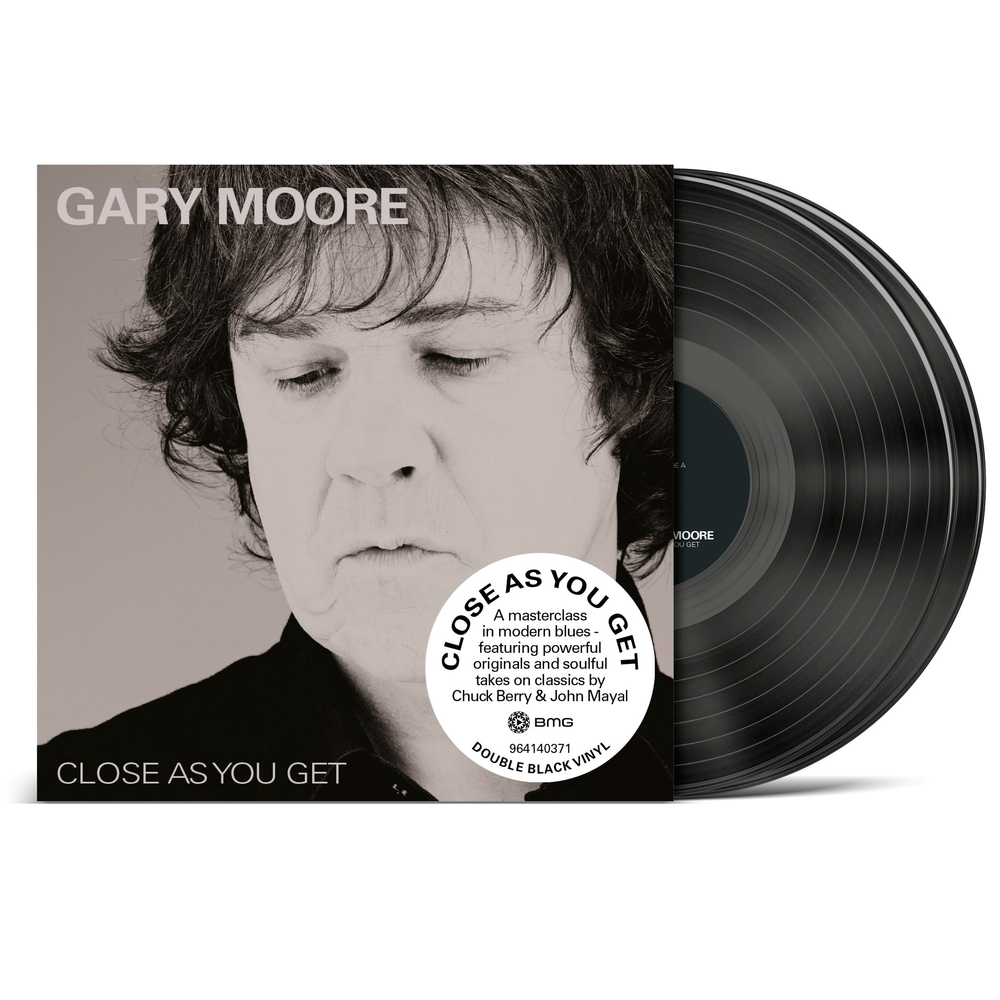 the album cover for Gary Moore - Close As You Get