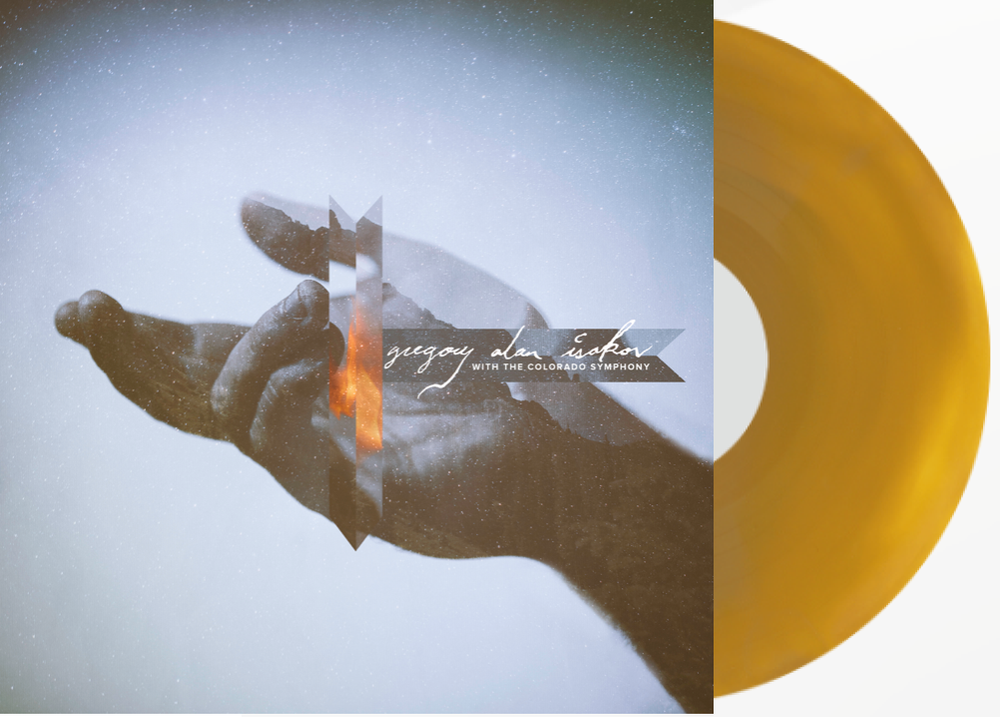 the album cover for Gregory Isakov Alan - Gregory Alan Isakov With The Colorado Symphony