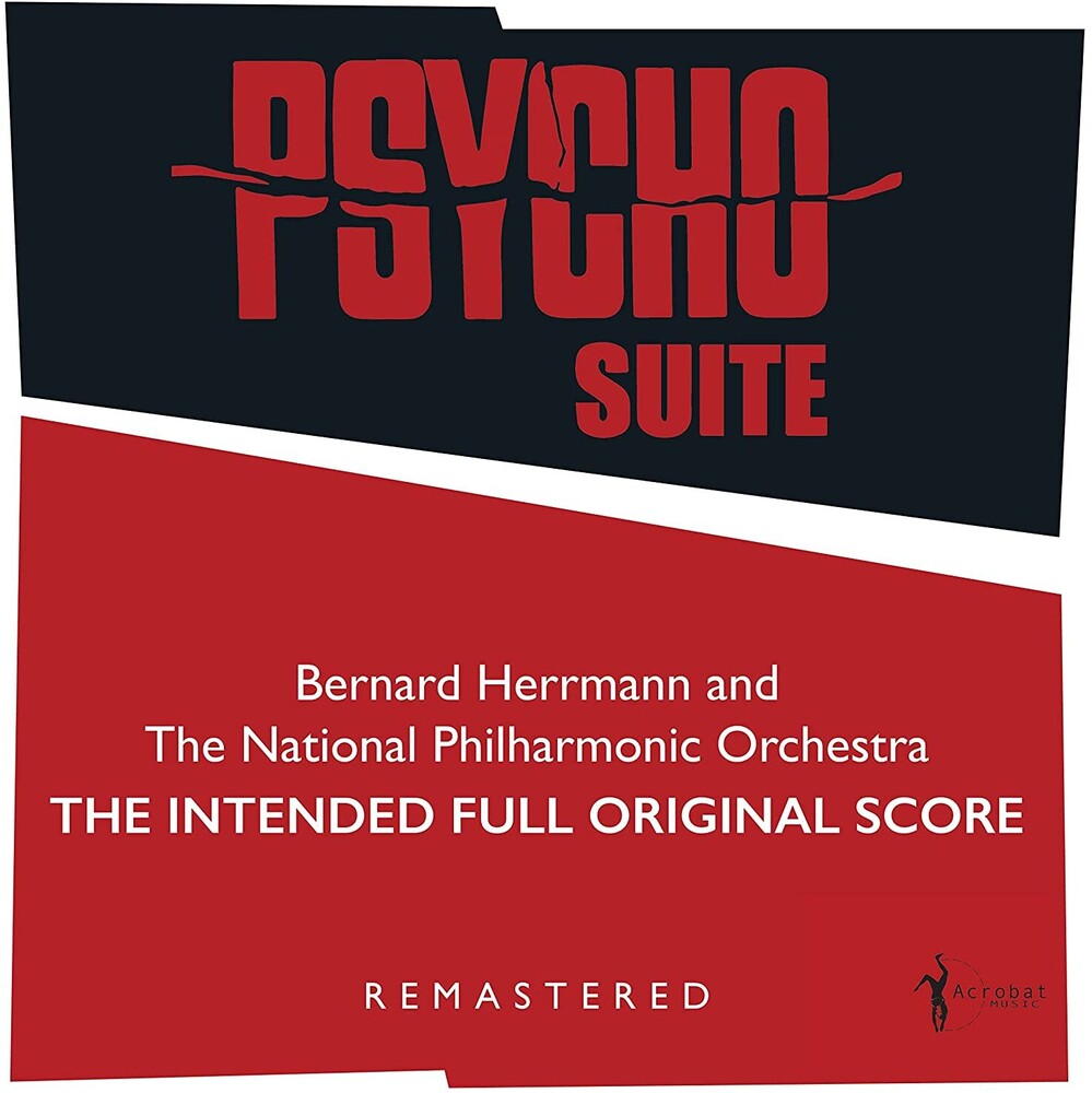 the album cover for Bernard Herrmann & National Philharmonic Orchestra - Psycho
