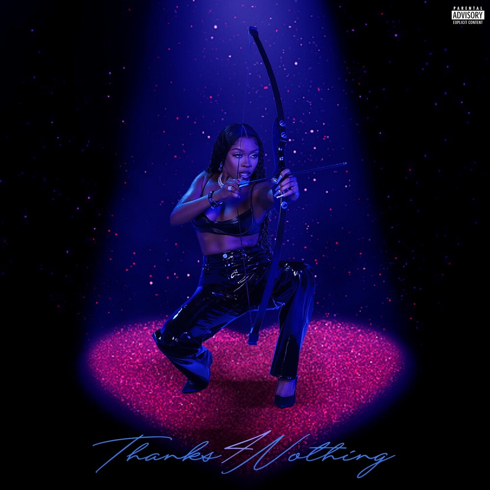 the album cover for Tink - Thanks 4 Nothing
