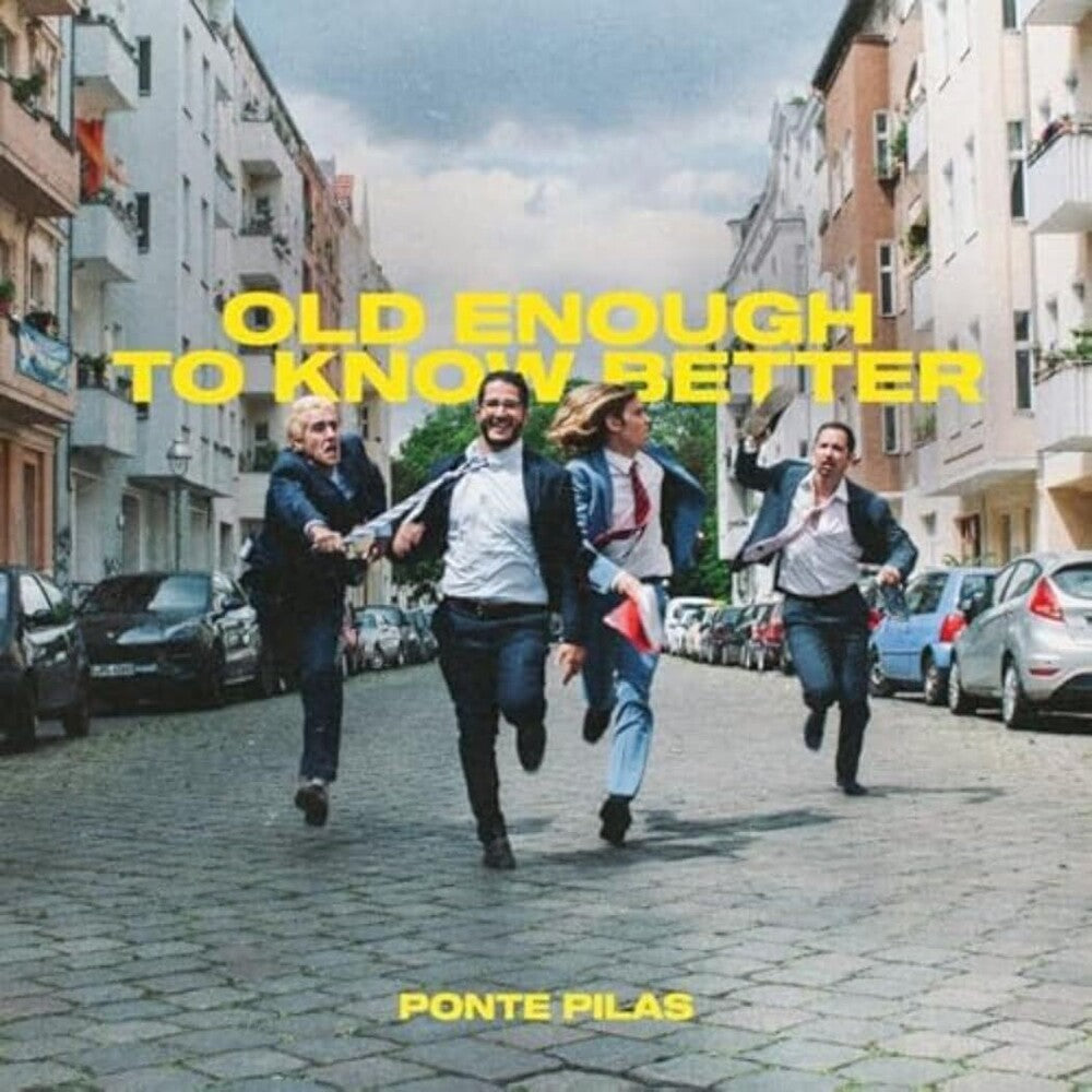 the album cover for Ponte Pilas - Old Enough To Know Better (Uk)