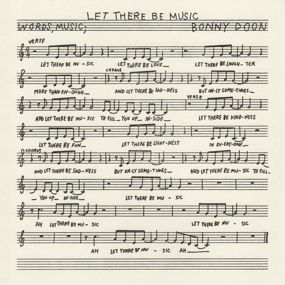 the album cover for Bonny Doon - Let There Be Music