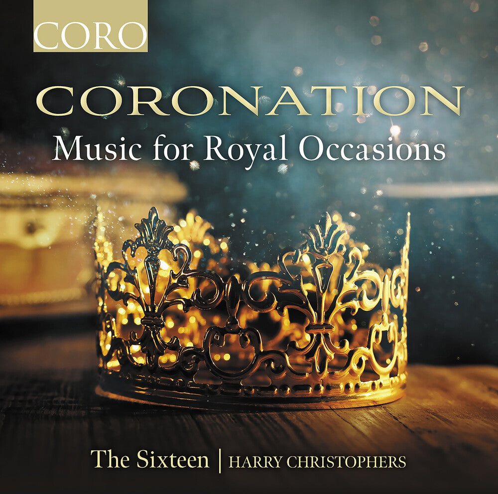 the album cover for Britten / Byrd - Coronation - Music For Royal Occasions
