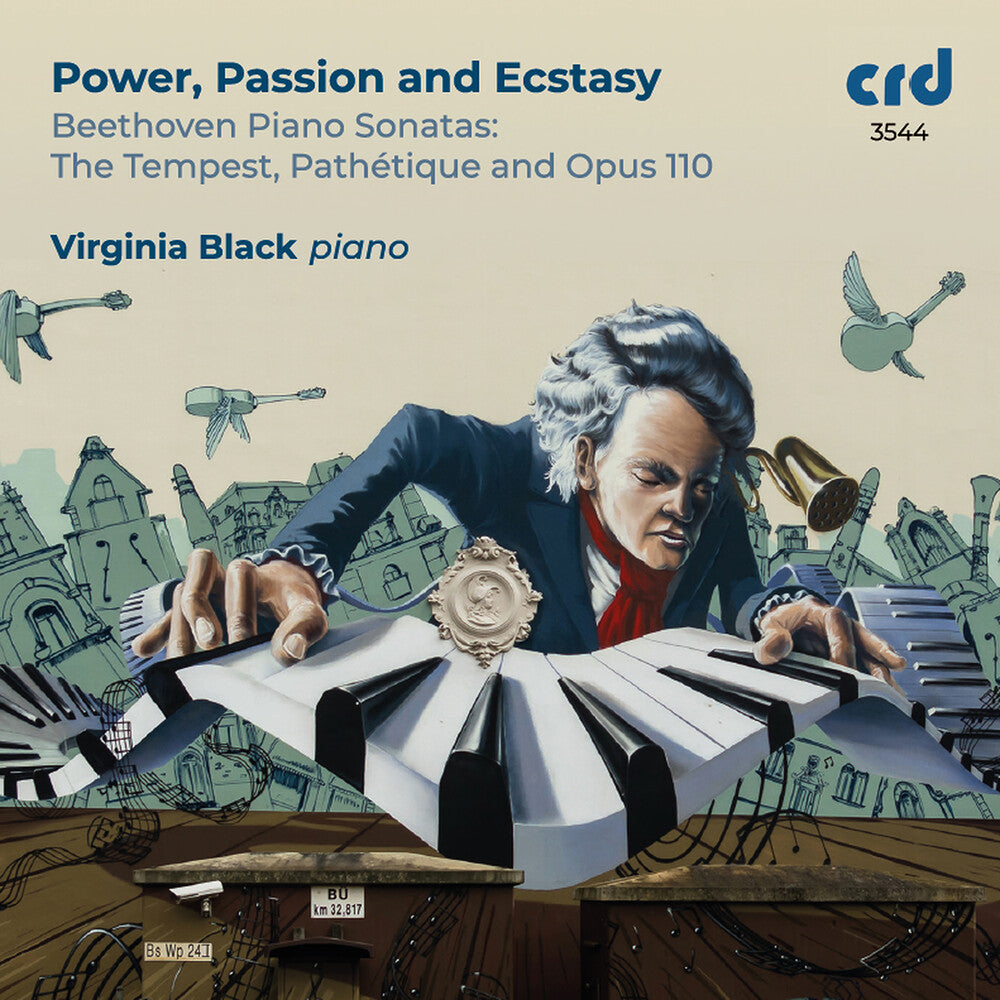 the album cover for Beethoven / Black - Beethoven Piano Sonatas