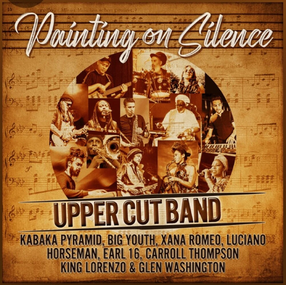 the album cover for Uppercut Band - Painting On Silence