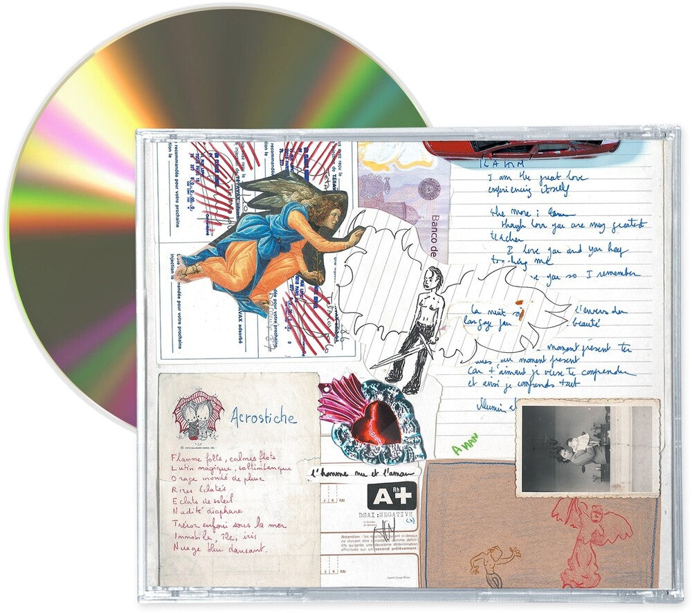 the album cover for Christine And The Queens - PARANOÏA, ANGELS, TRUE LOVE