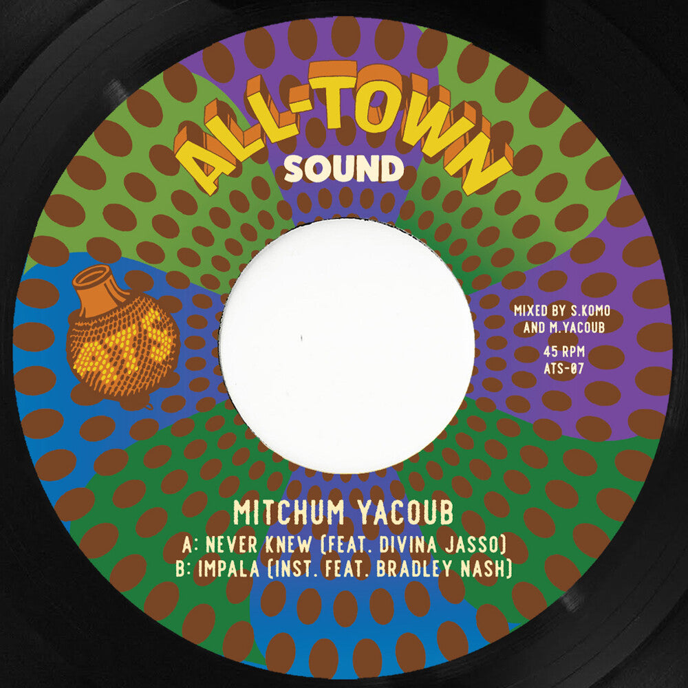 the album cover for Mitchum Yacoub - Never Knew