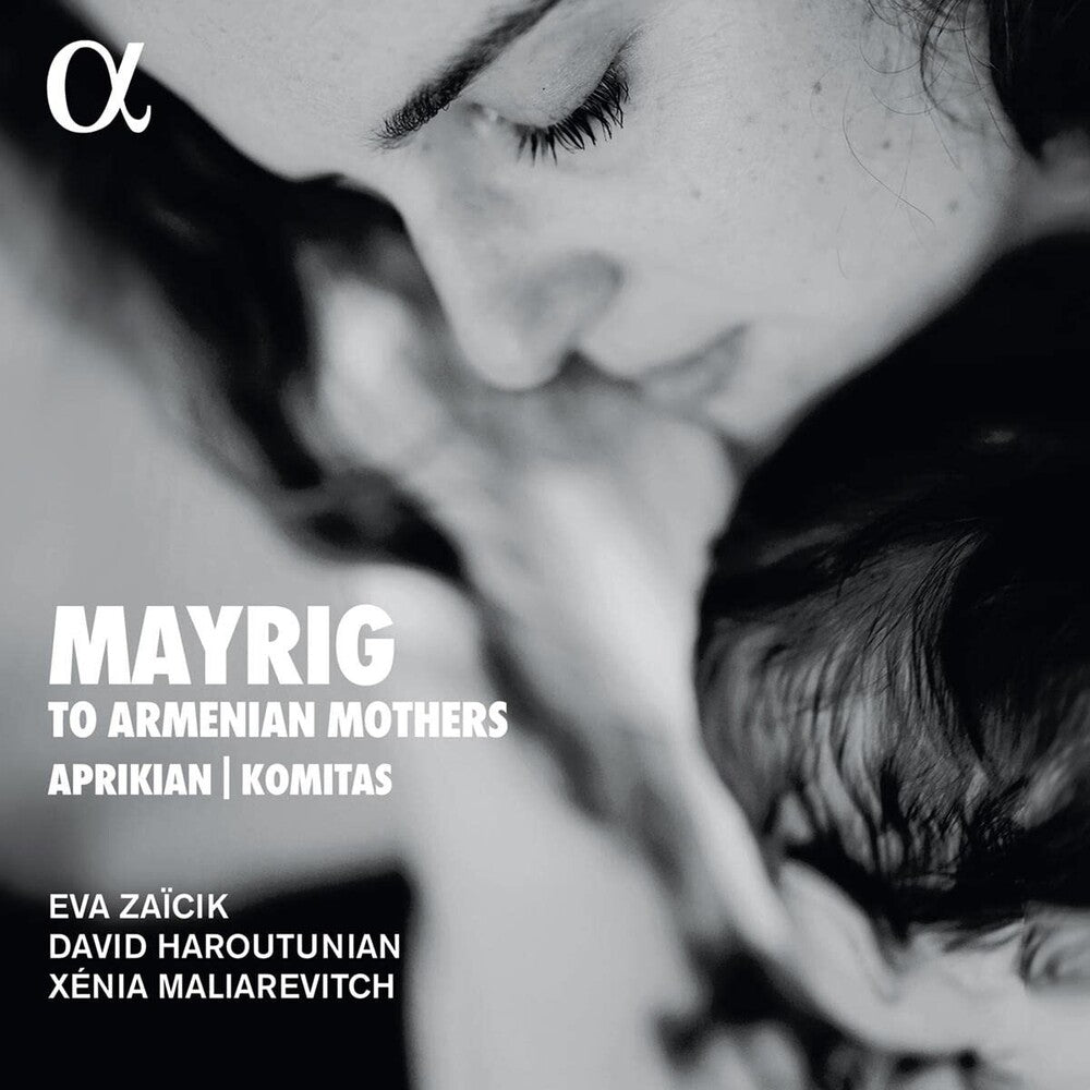 the album cover for Komitas / Aghabab / Aprikian / Eva Zaicik - To Armenian Mothers